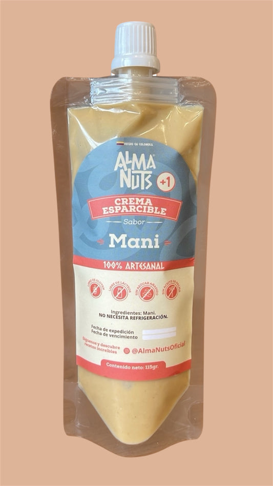 Crema esparcible de maní
