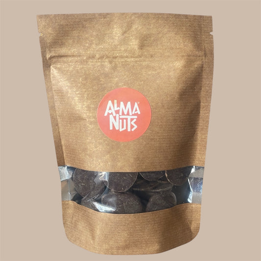 Discos de chocolate para derretir