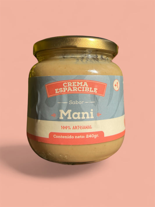 Frasco de Crema esparcible de mani
