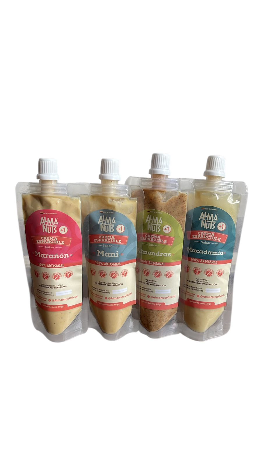 Combo 2 - pack 4 115gr